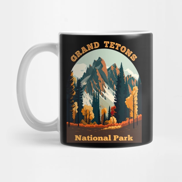 Grand Tetons National Park by AtkissonDesign